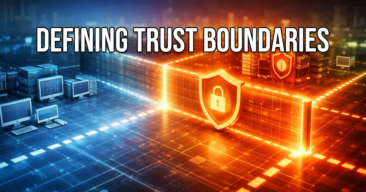 Homelab devices and services isolated behind clear network trust boundaries